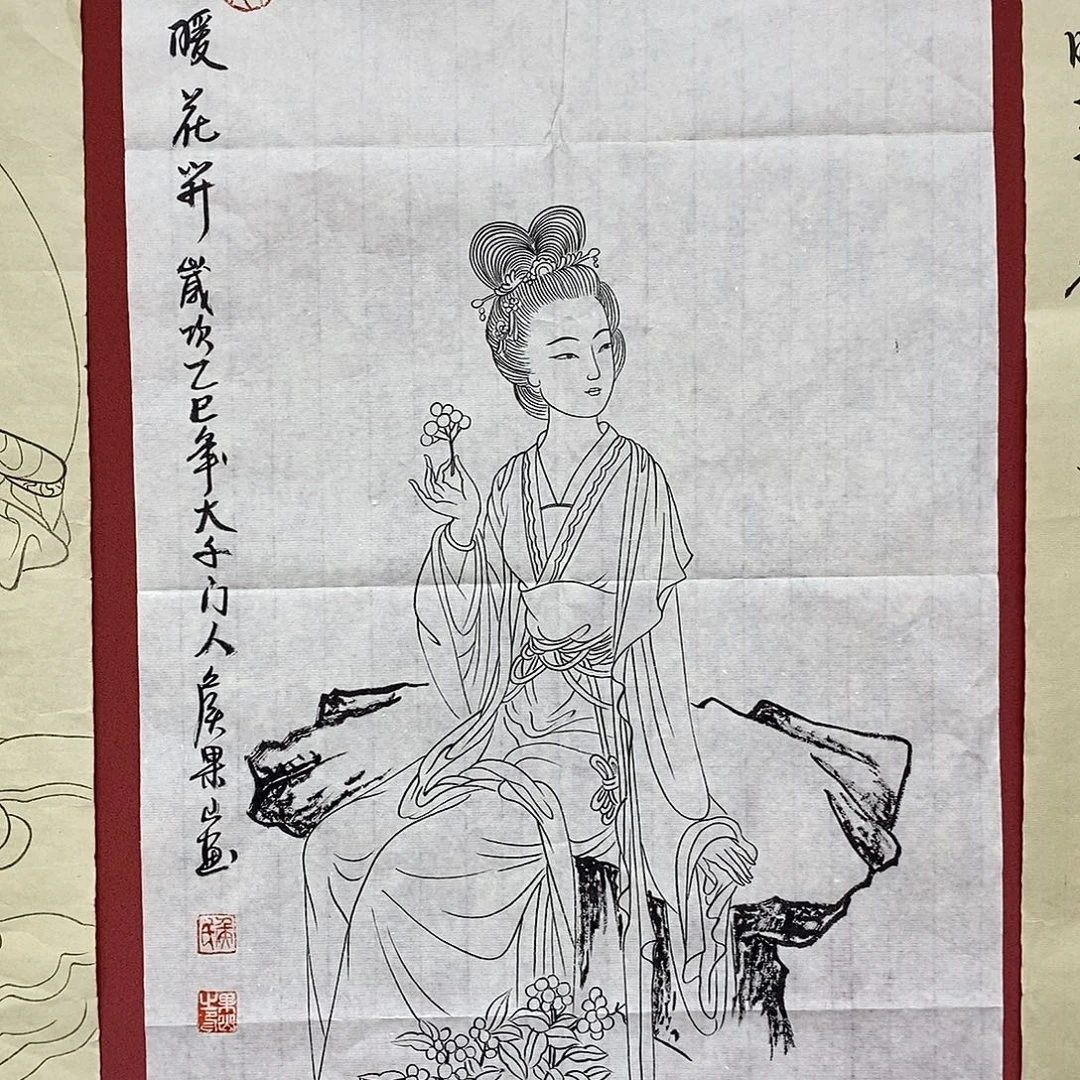 国画大风堂嫡传-侯果山老师作品路