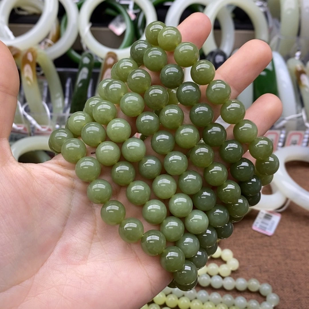 手串未镶嵌和田玉卡10