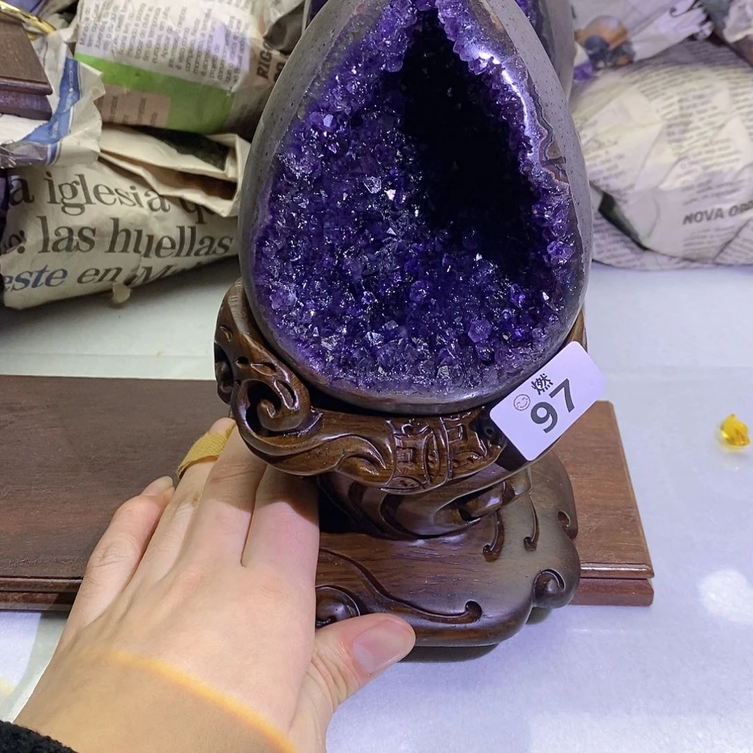 紫晶大型摆件（非配饰）未镶嵌