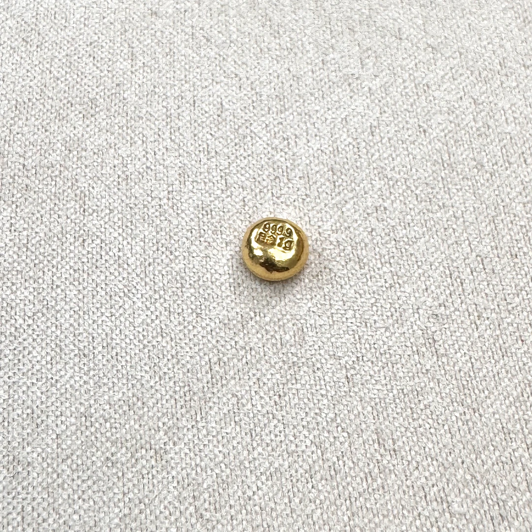 【瑞鑫】足金999金豆纯黄金金豆子投资攒钱纪念礼物1g