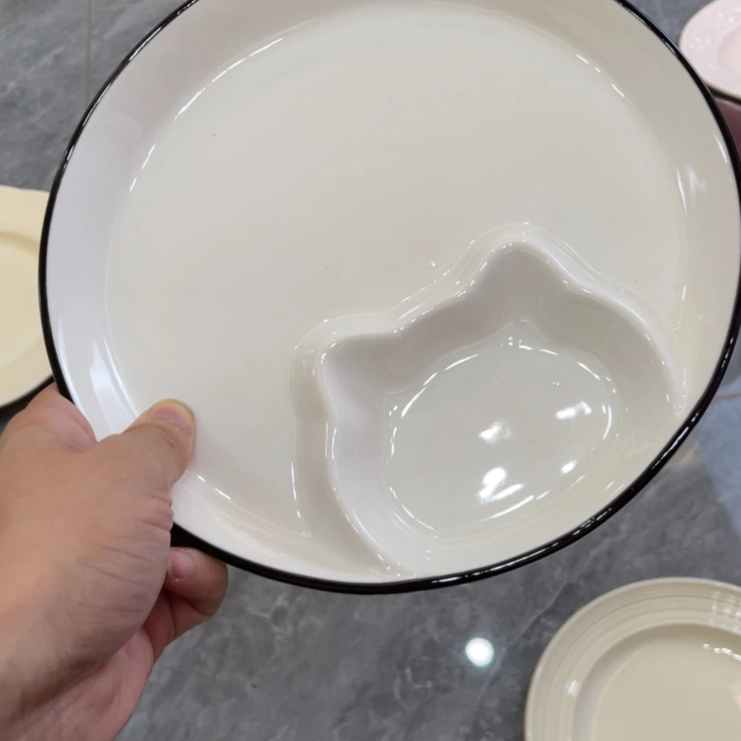 陶瓷微瑕餐具介意勿拍，满18飞！