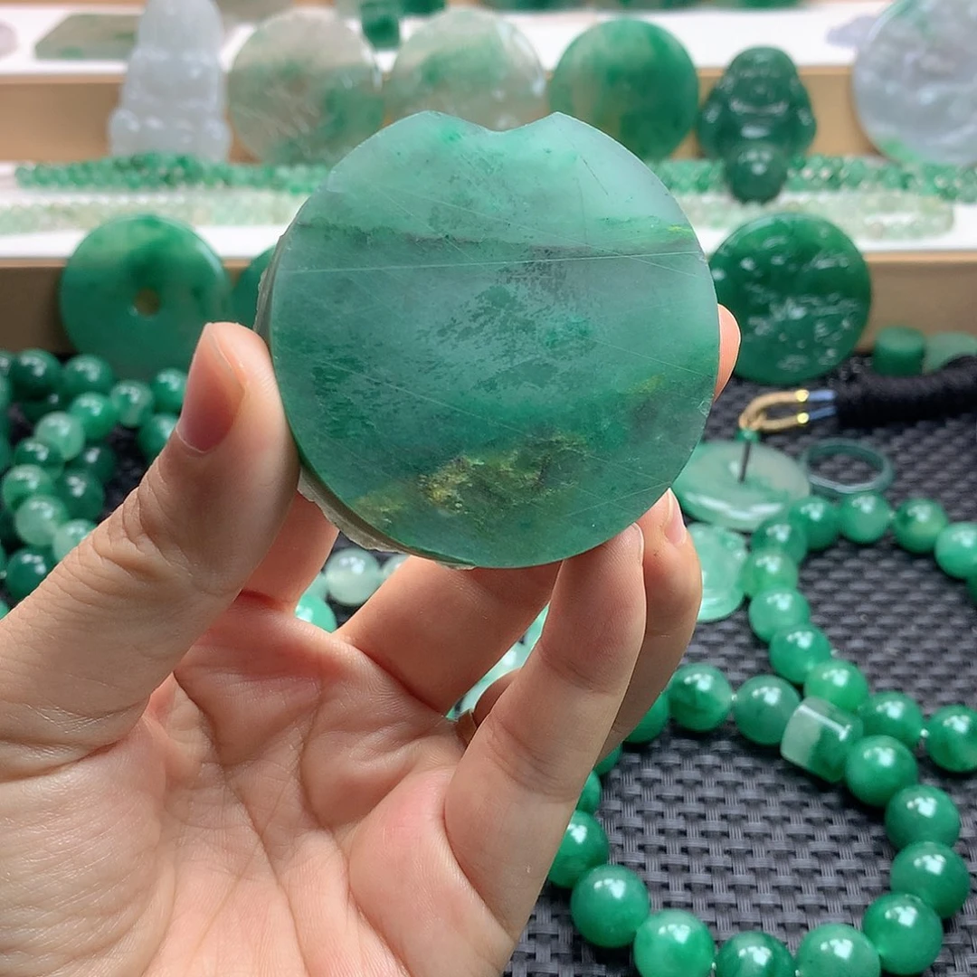 未镶嵌石英质玉珠宝半成品