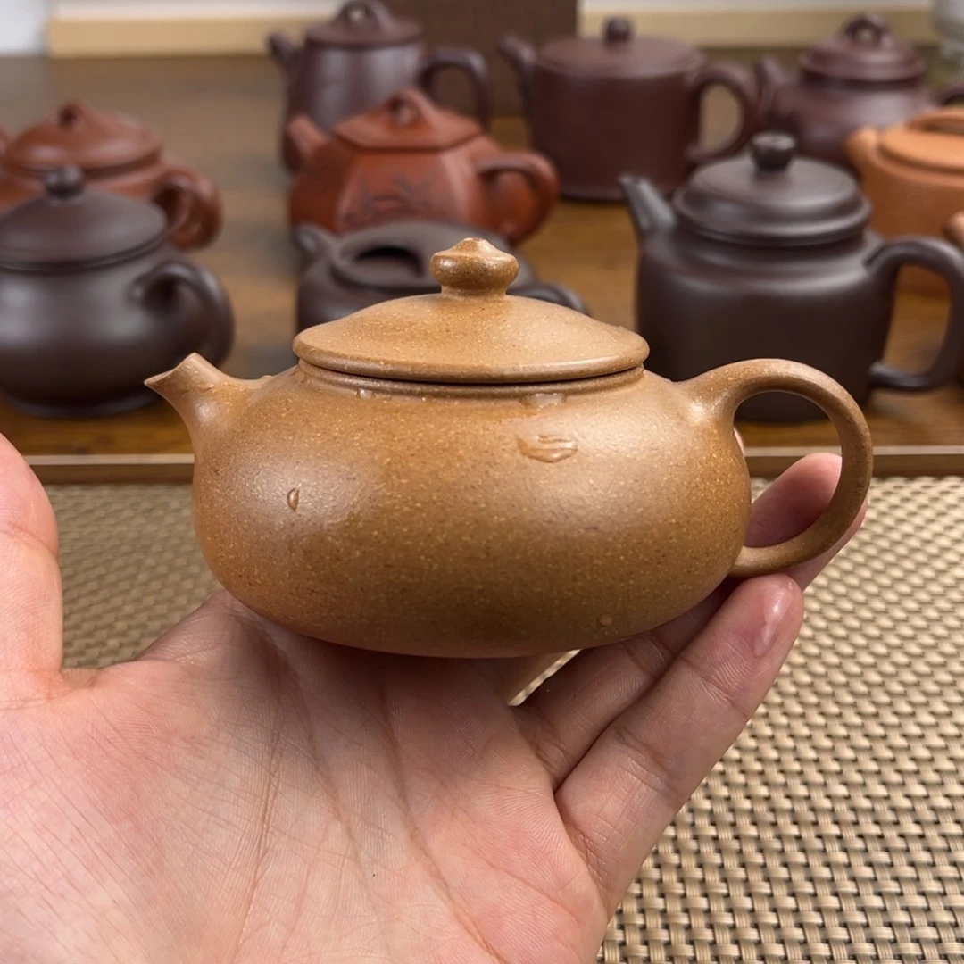 茶壶紫砂手工制作壶嘴微瑕
