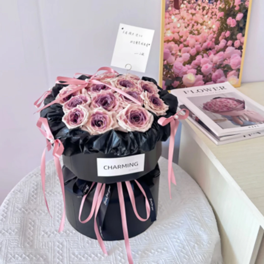 是你是你还是你11支乌梅紫酱芭蕾风花束