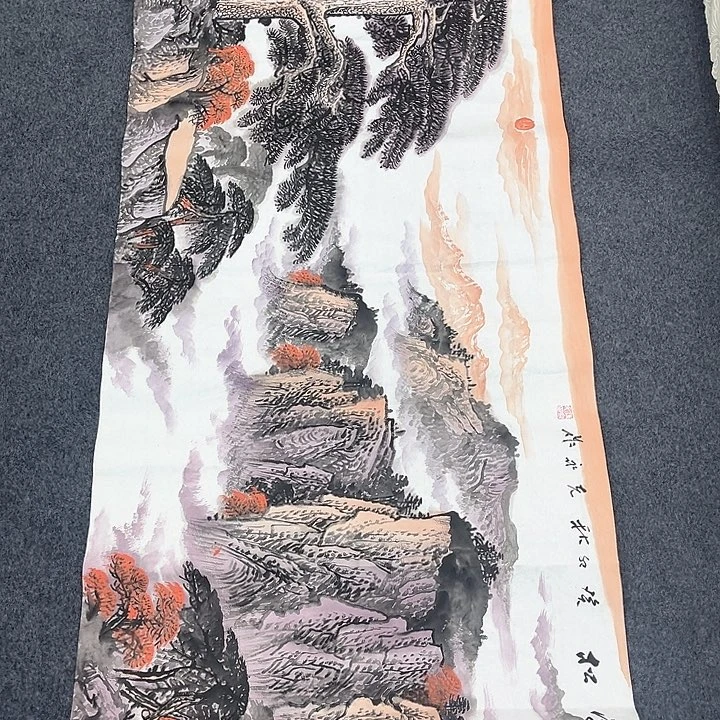国画宣纸手绘国画作品
