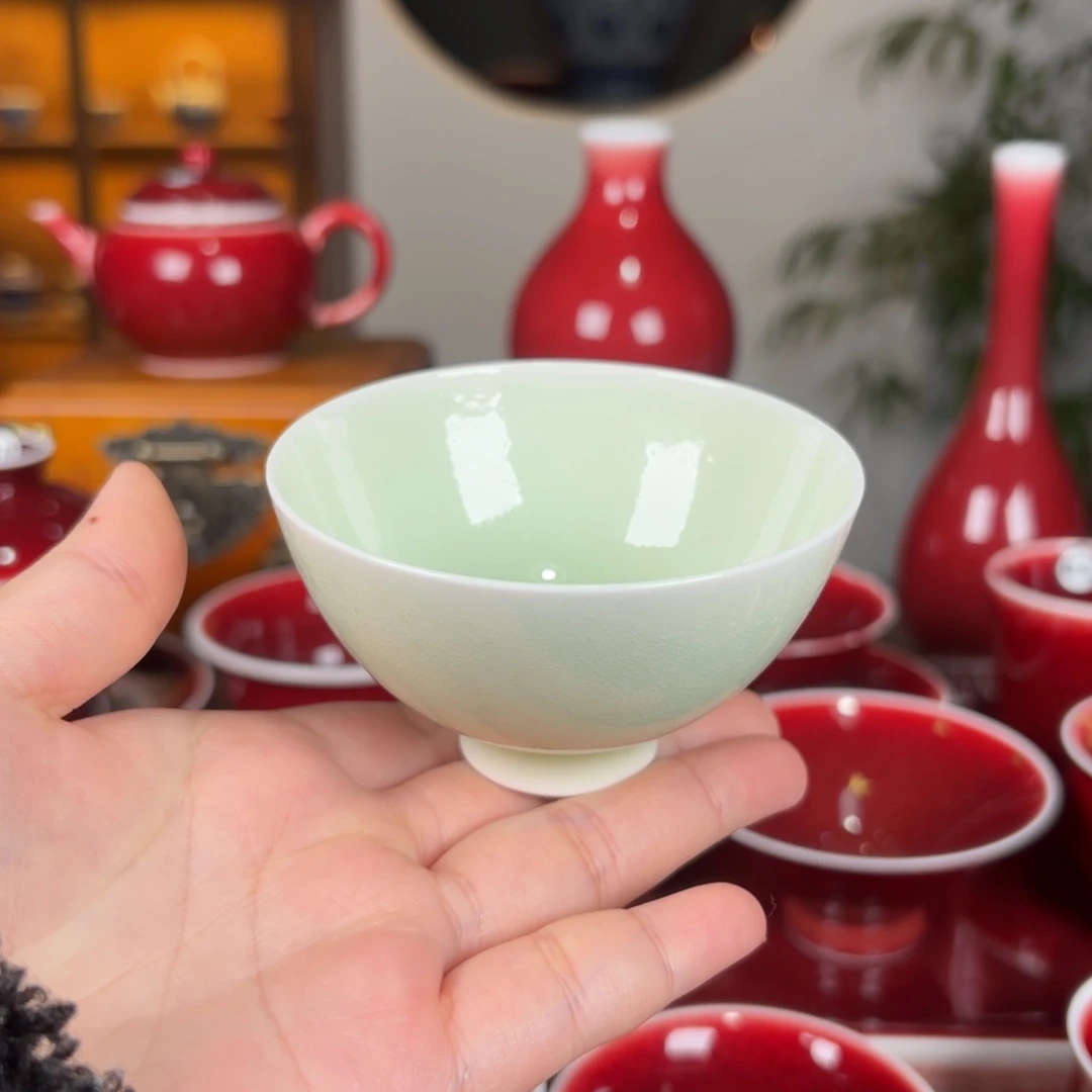 杯子景德镇高温原矿釉