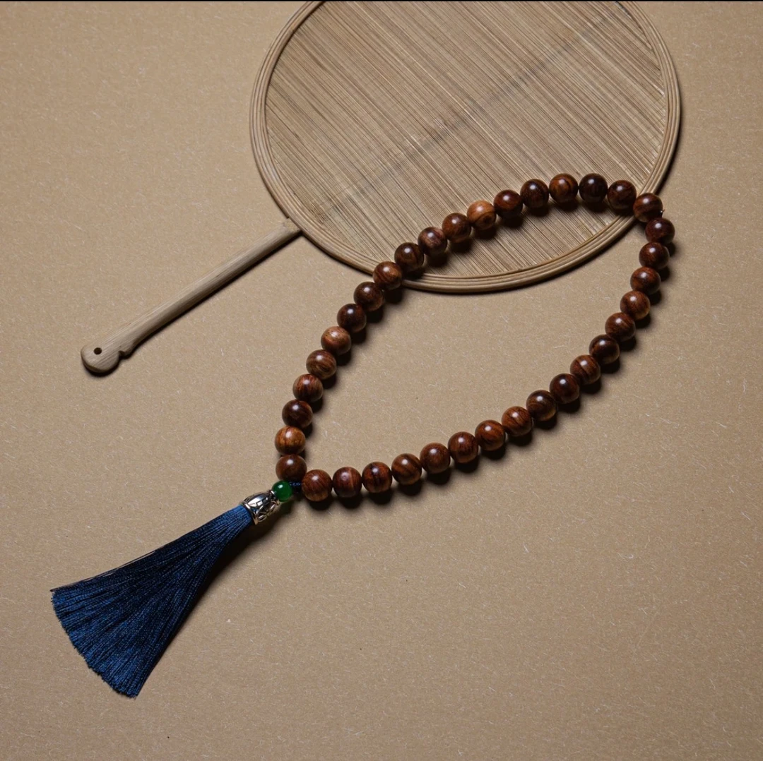 海南黄花梨天罡36子手持