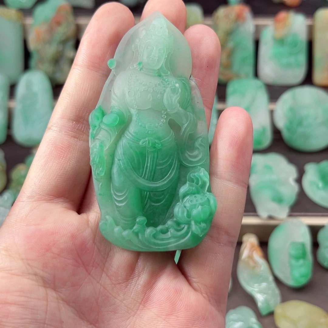 石英质玉未镶嵌颈饰妞*定制