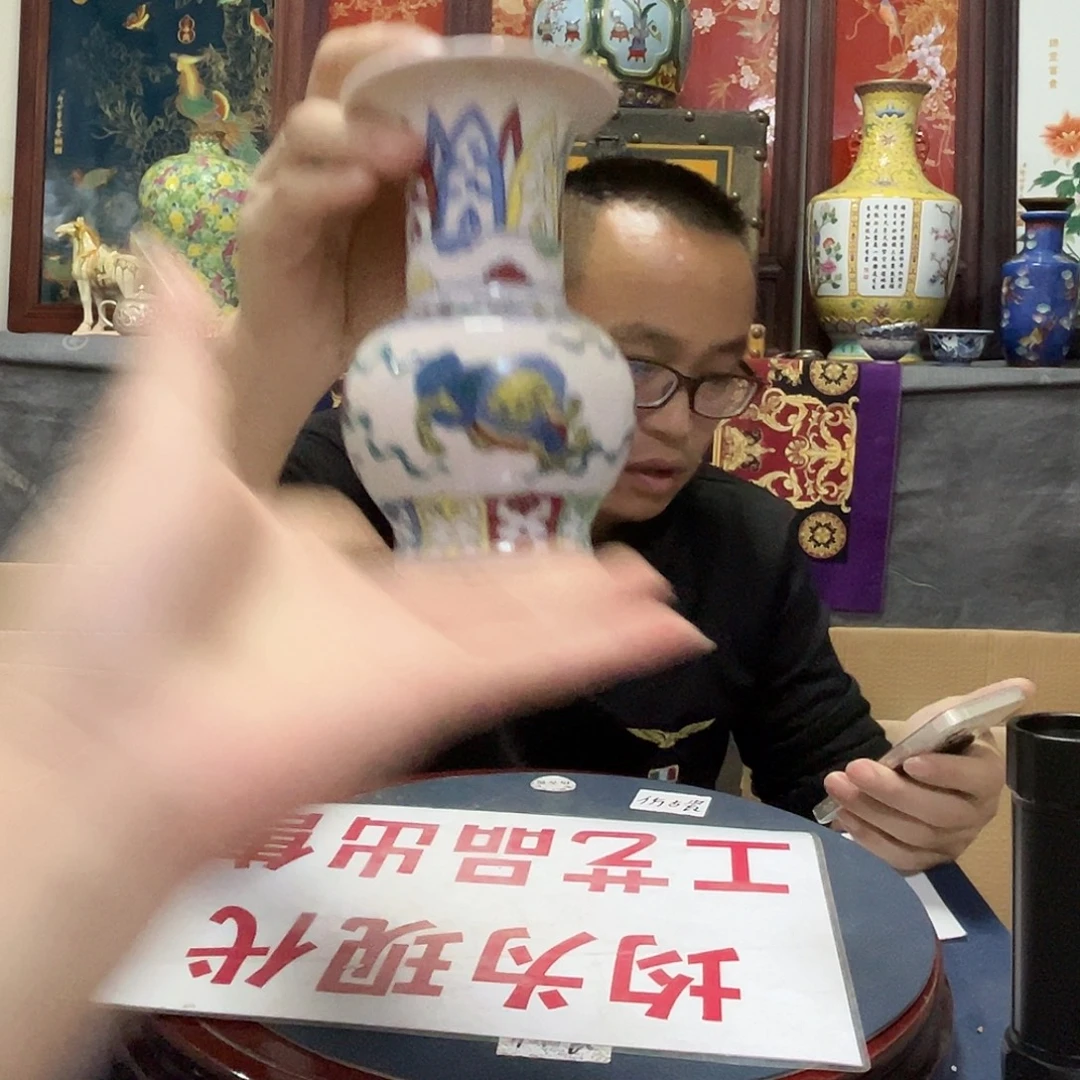 摆件陶景德镇陶瓷摆件W037