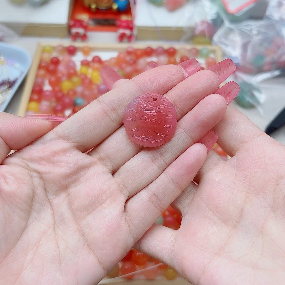 玛瑙/玉髓手链未镶嵌绮*安盐源21