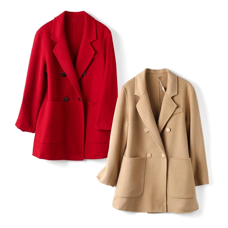 29660【珂系列】双面呢大衣22D1WT182