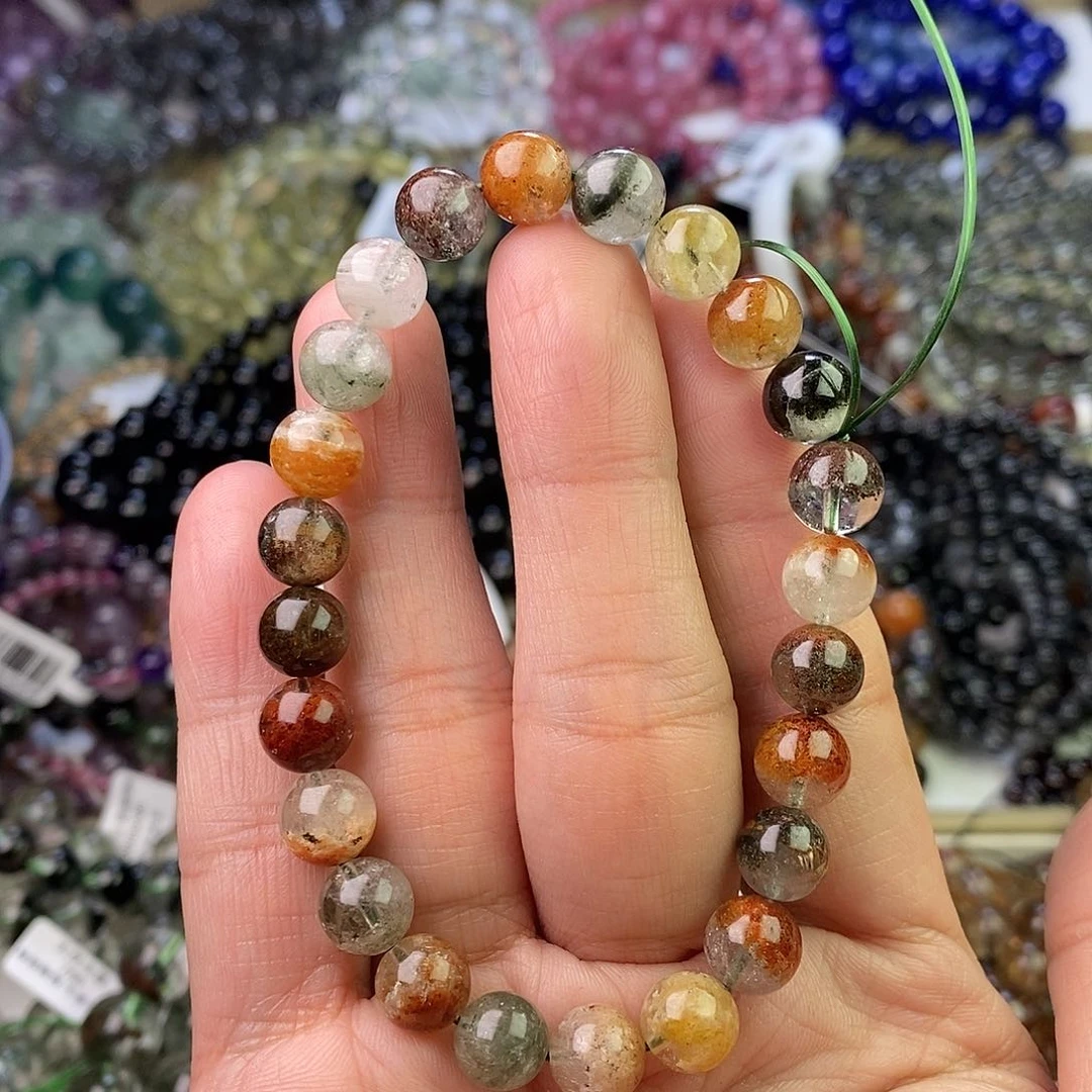 水晶手链未镶嵌小*吧卡8