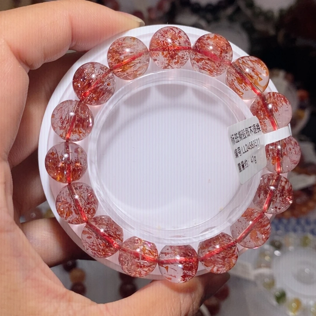 未镶嵌水晶手链金草莓手链12