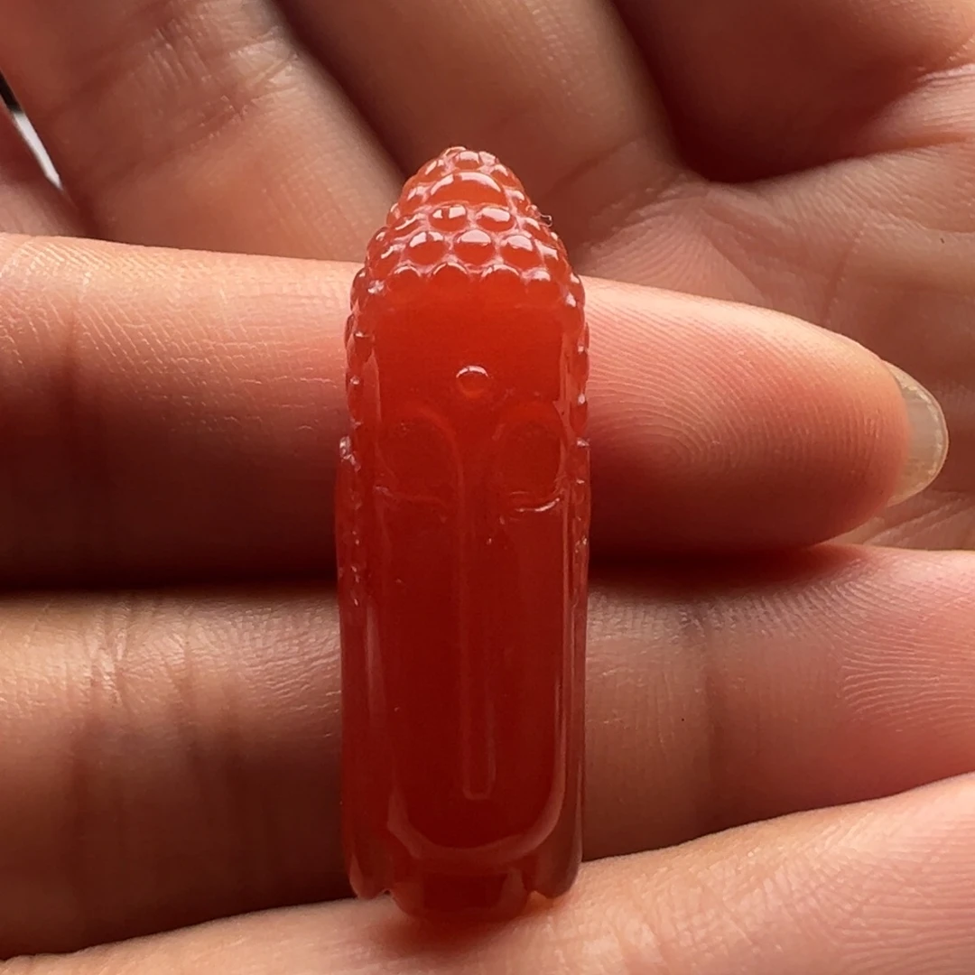 未镶嵌佛头南红玛瑙