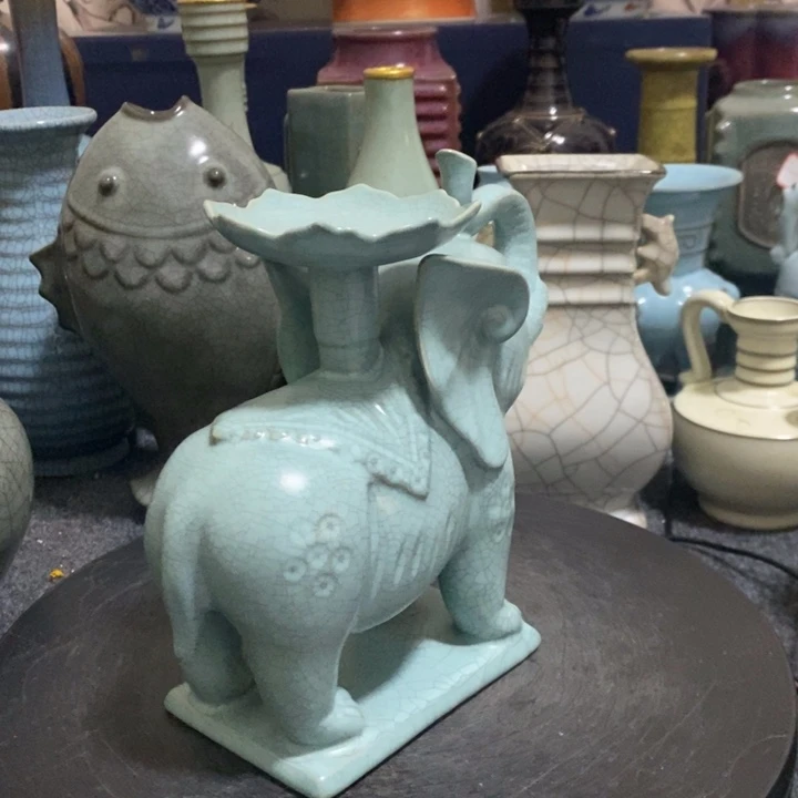 摆件瓷用****6汝窑瓷器瓷器瓷器