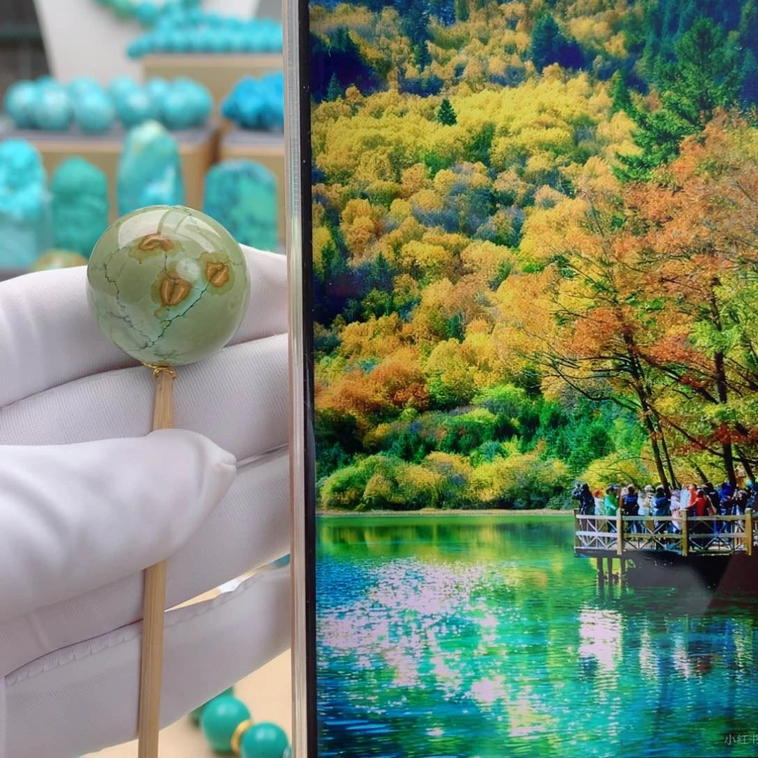 未镶嵌绿松石精品