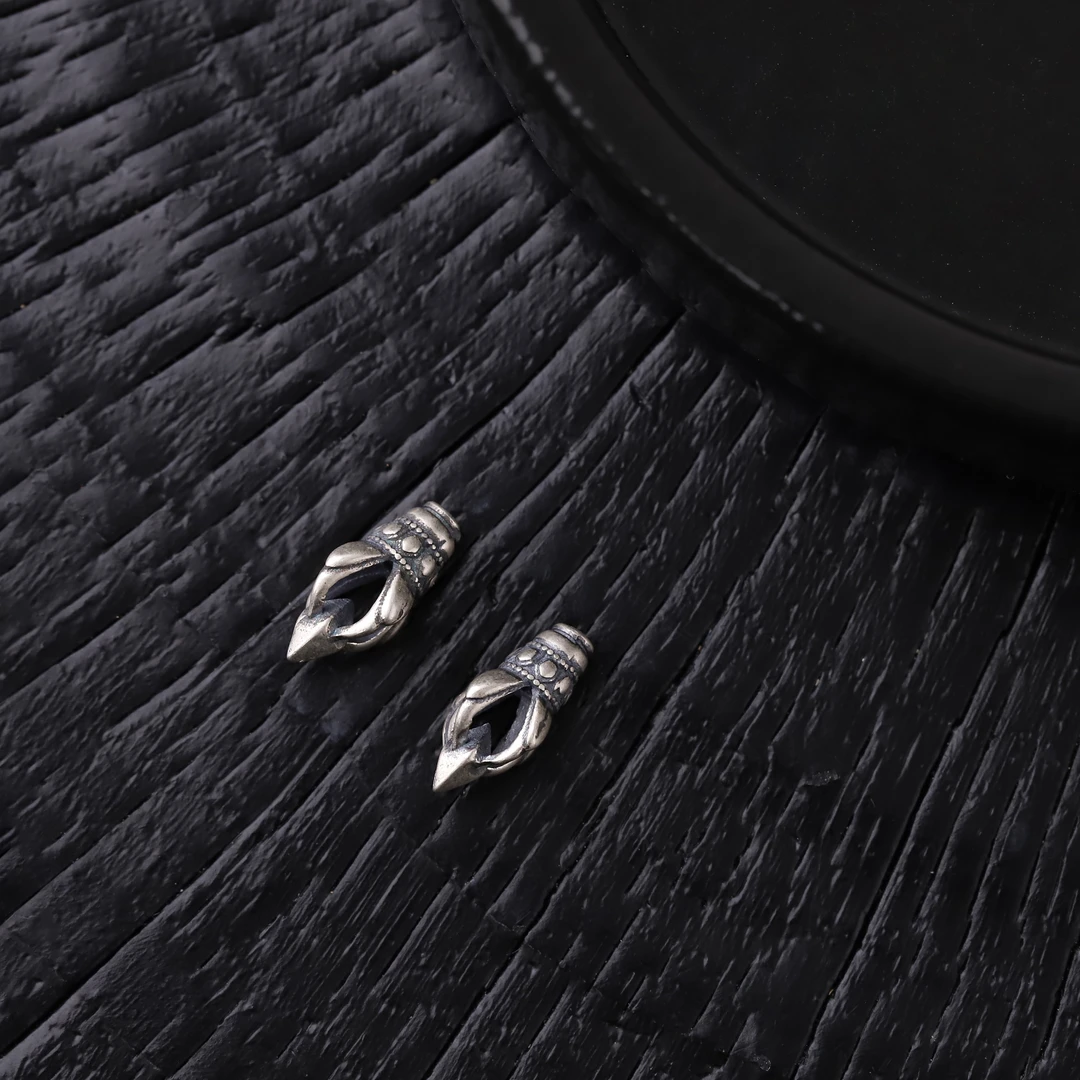 925银银制品 S9709-1 925银弟子杵DIY弟子珠