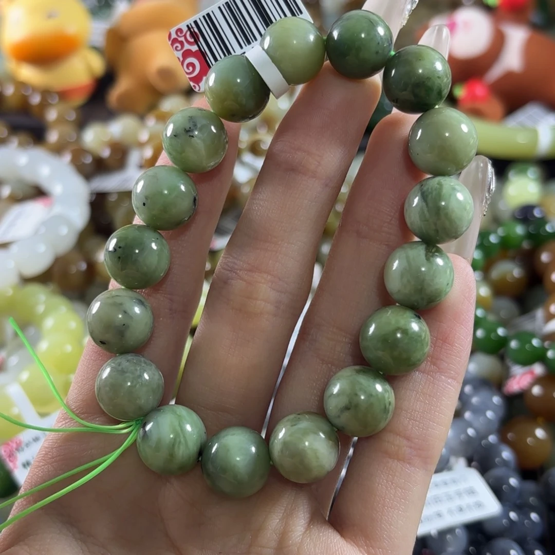 和田玉未镶嵌手链384