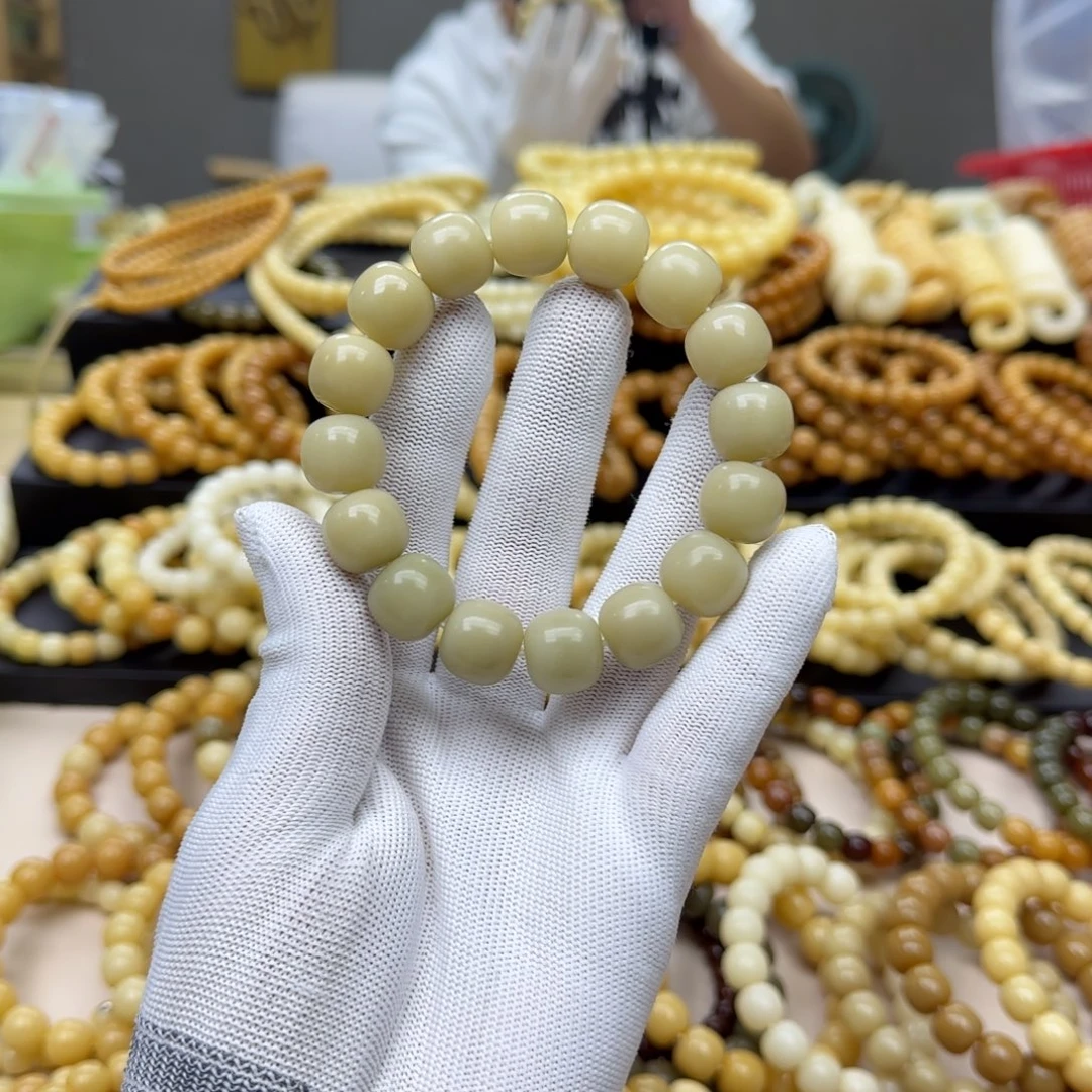 手串菩提根/象牙果14.15 2年 鬼工