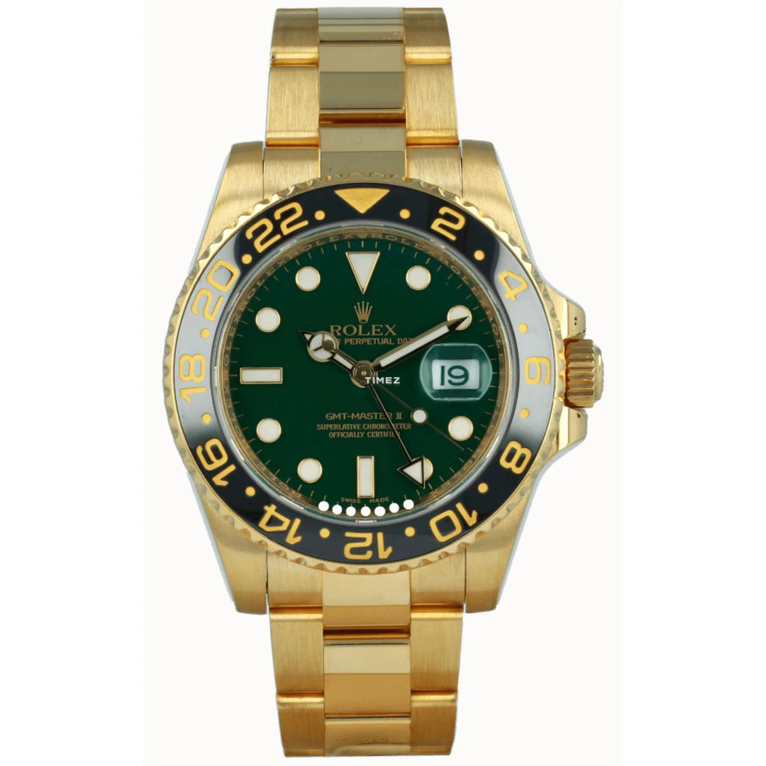 99新 Rolex/劳力士 深圳名典/116718LN格林尼治赌桌绿/单表