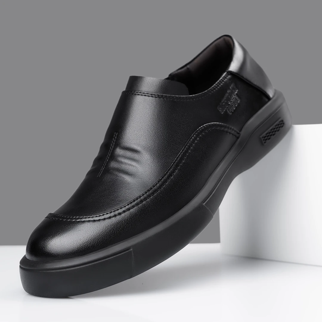 185号男鞋办公室皮鞋男秋季透气德比鞋男款商务正装皮鞋男结婚鞋