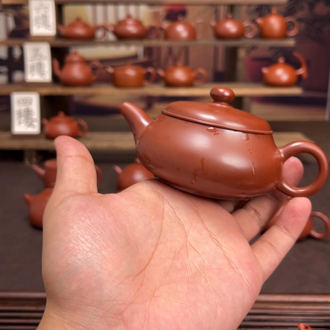 杨***生紫砂茶壶精工明炉130cc