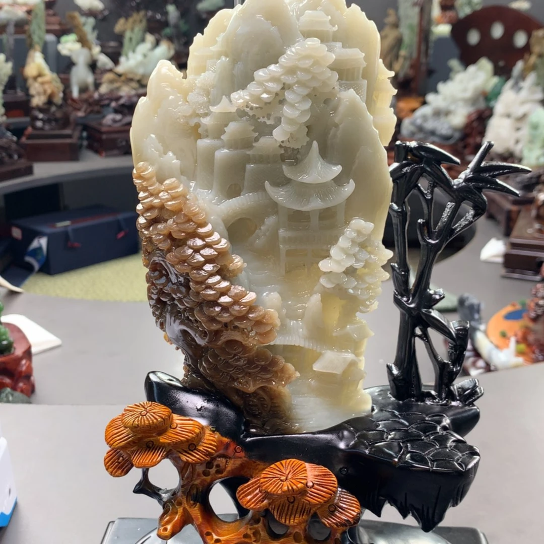 和田玉摆件未镶嵌