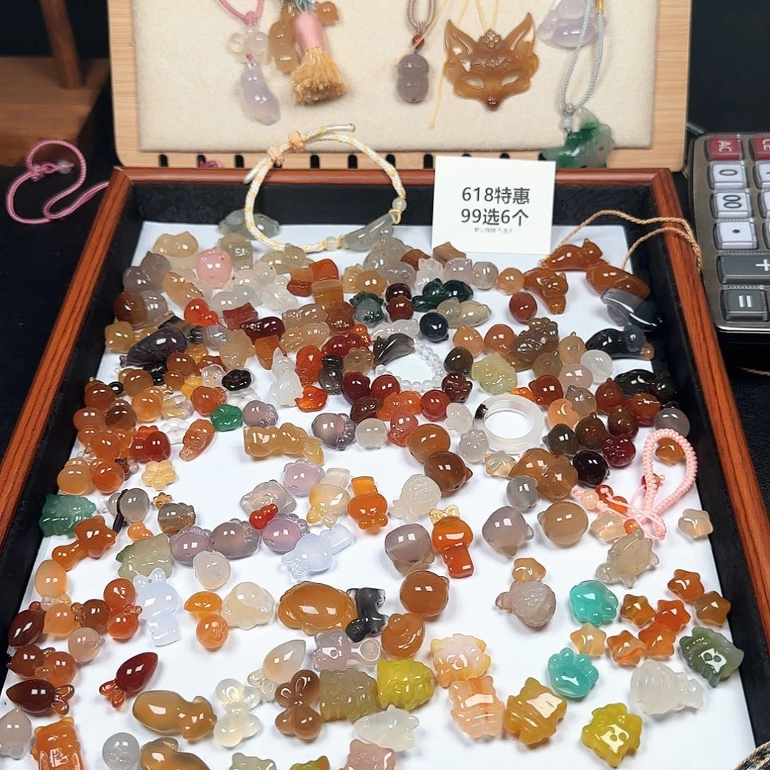 玛瑙/玉髓吊坠(不含链)未镶嵌