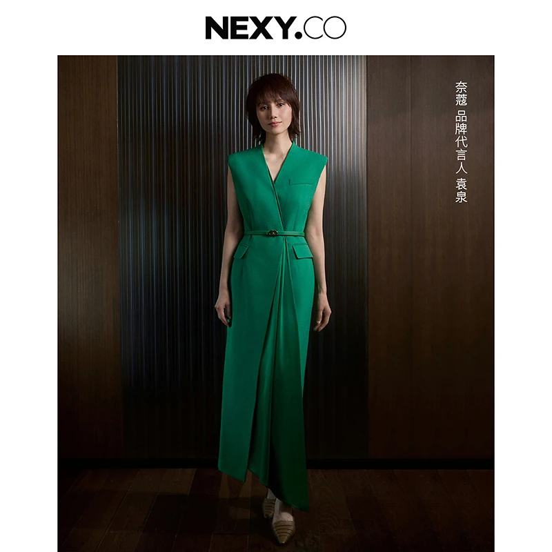 NEXY.CO/奈蔻连衣裙仲夏出行衣服高质感高级感XF06001I5