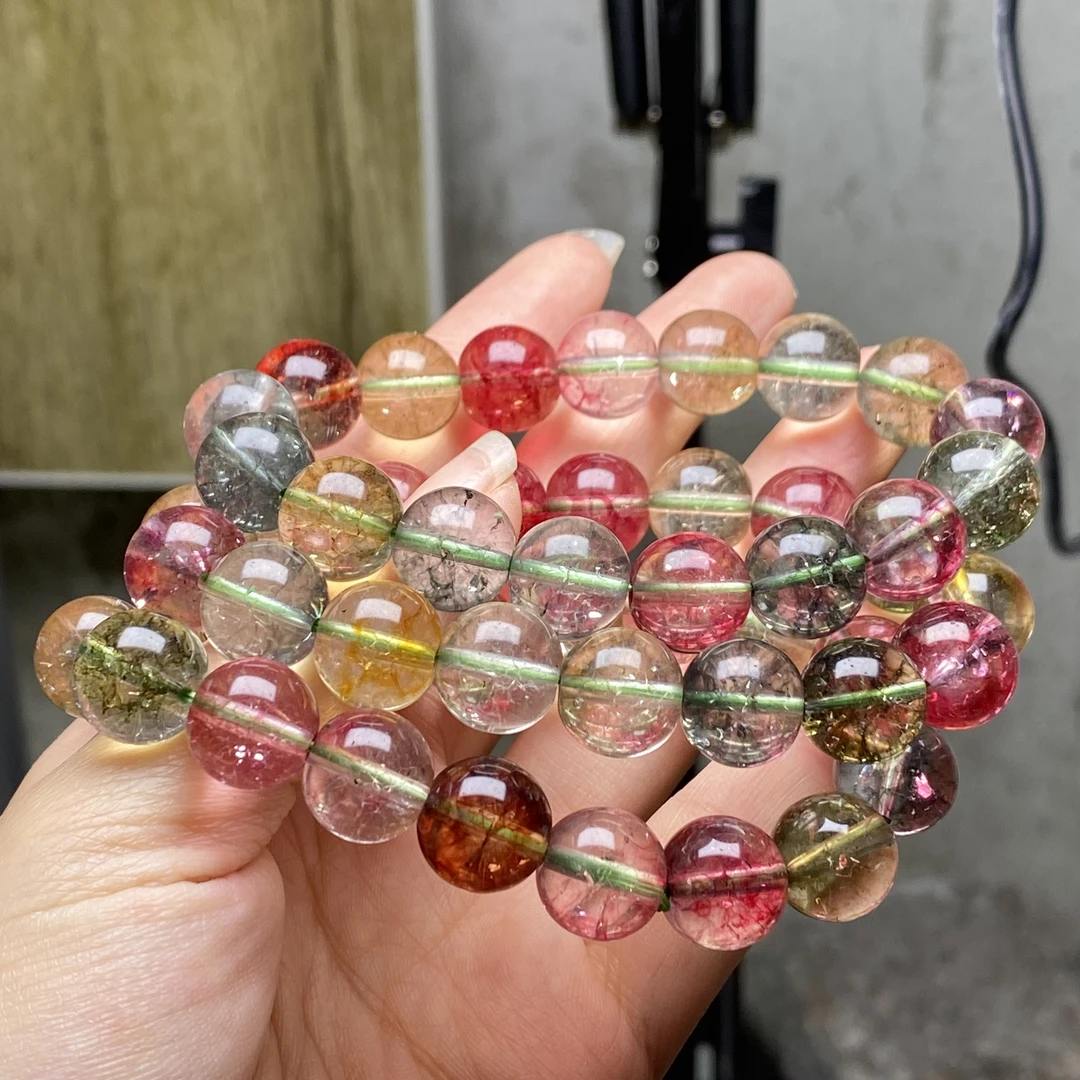 SJ-091号高品四季凤羽12mm手链多样性发一件时尚