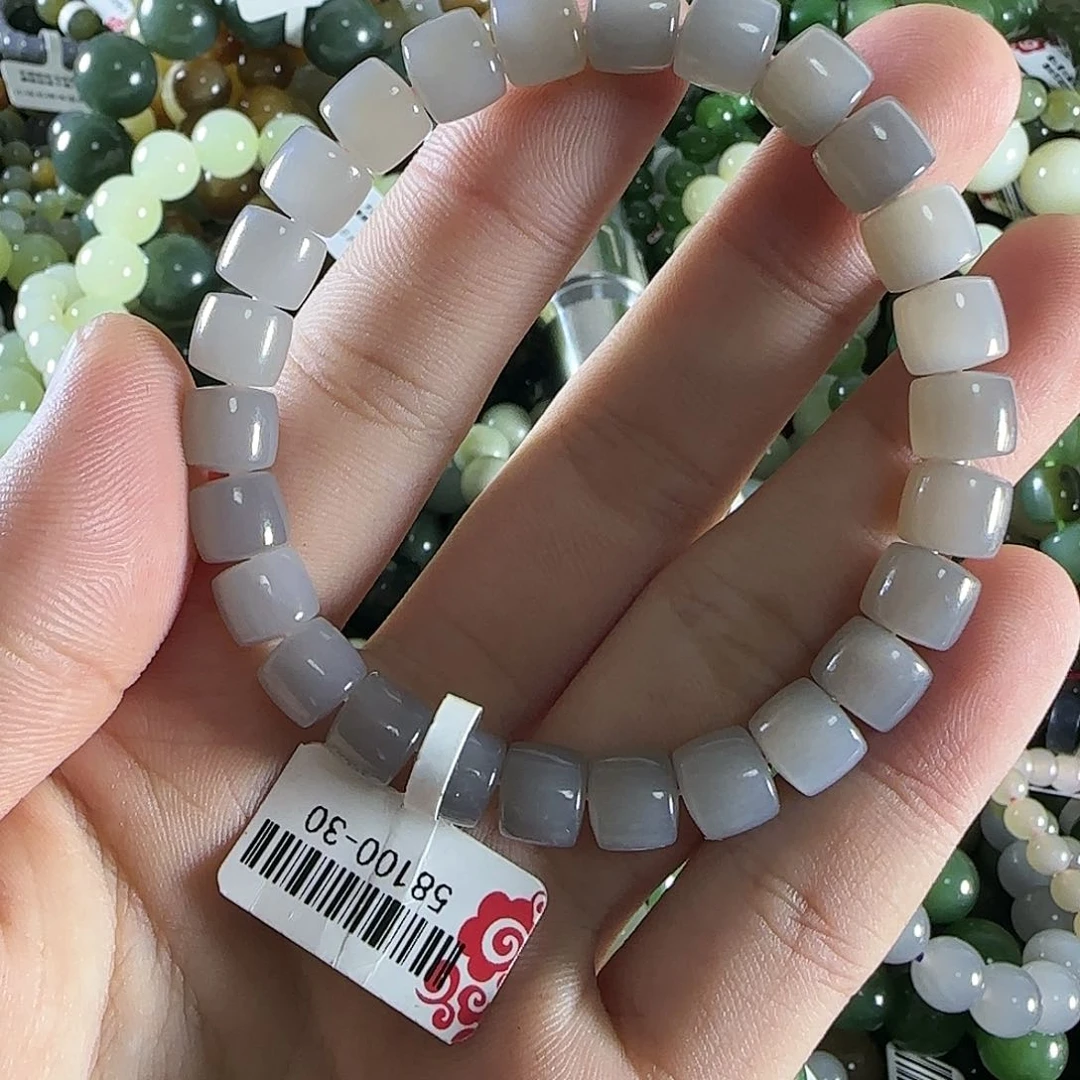 和田玉手链未镶嵌286