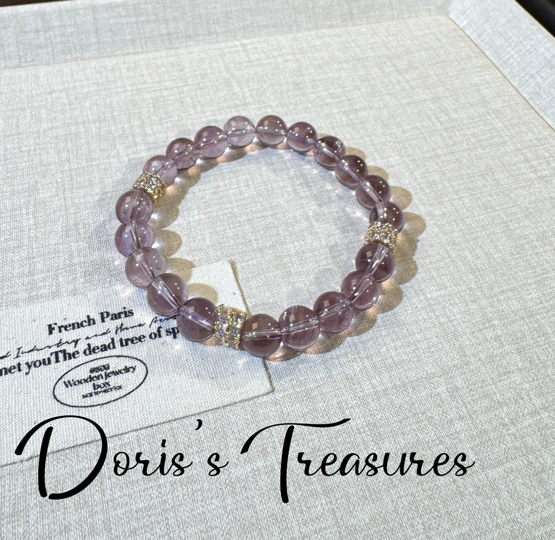 【紫金金】水晶手串 精致气质多样性发一颜色微差