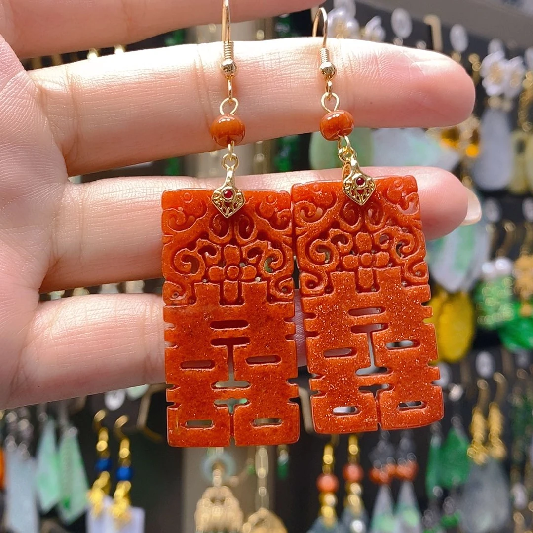 未镶嵌翡翠耳饰翡翠