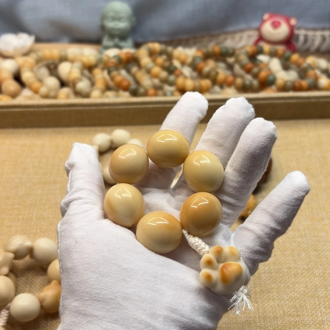 菩提根/象牙果吊坠23干磨牙果鹅蛋手捻福利