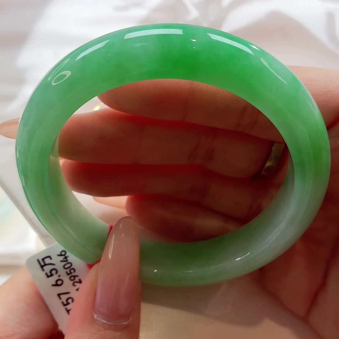 翡翠未镶嵌手镯22（41号）