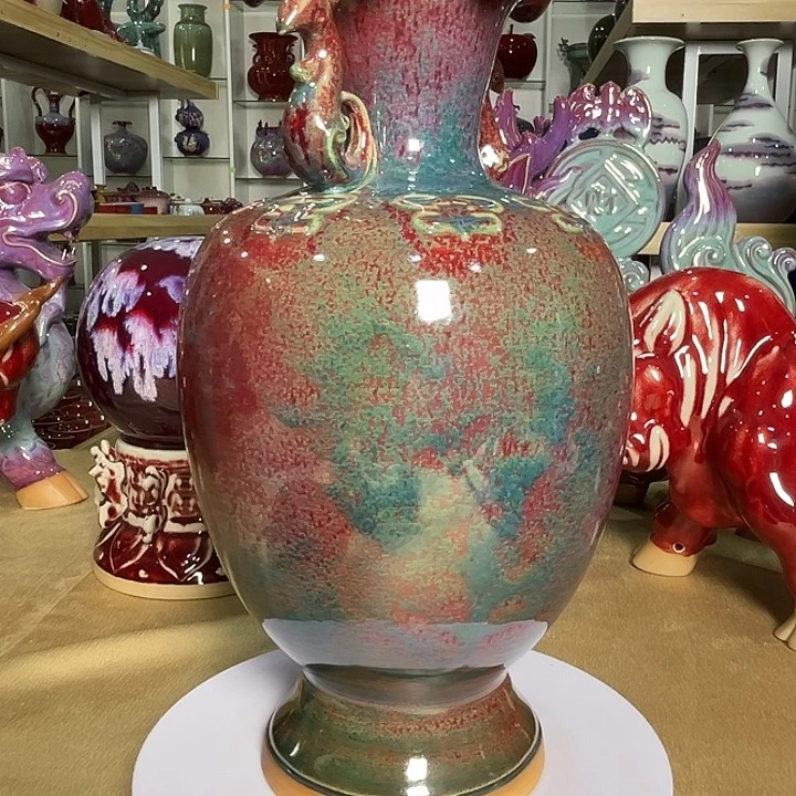 习**身钧瓷的制作工艺和工艺都