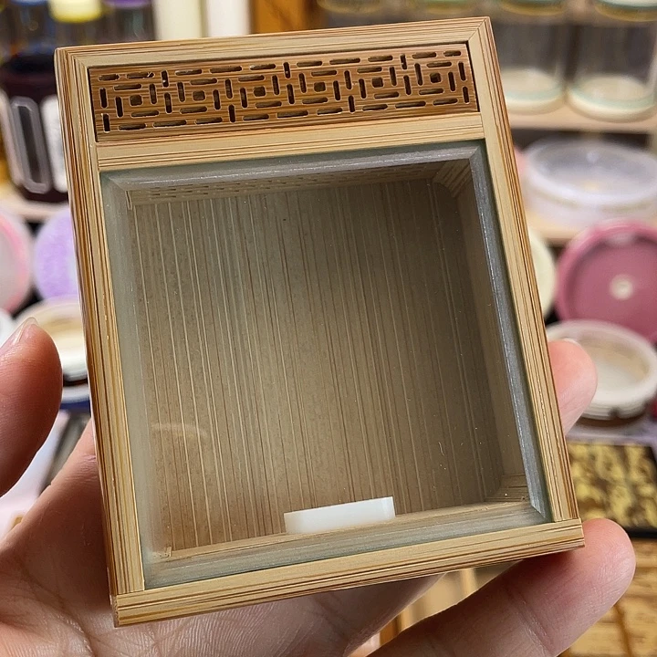 老竹朝天窗金钟竹玲盒