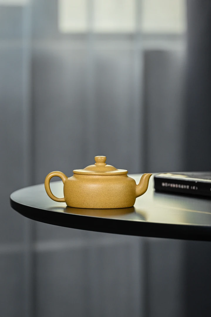 【黄金段·旭帽壶】老林出品原矿黄金段精工手制旭帽135cc