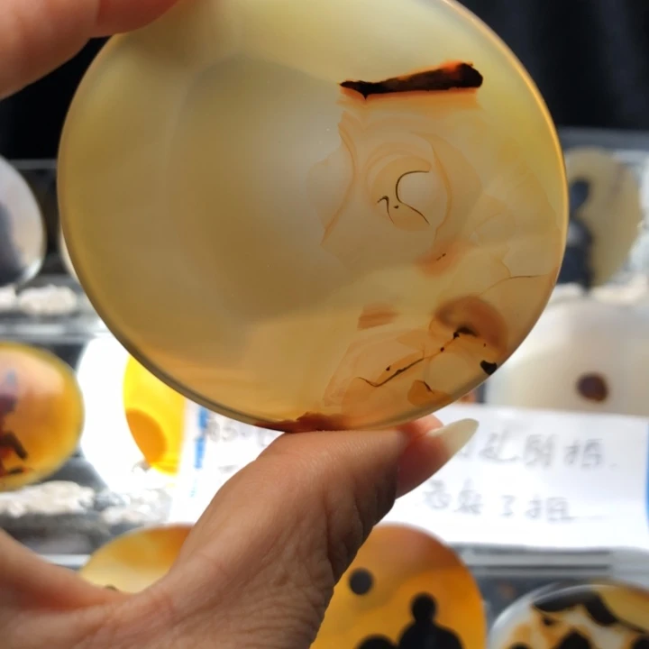 合金玛瑙/玉髓珠宝奇石130