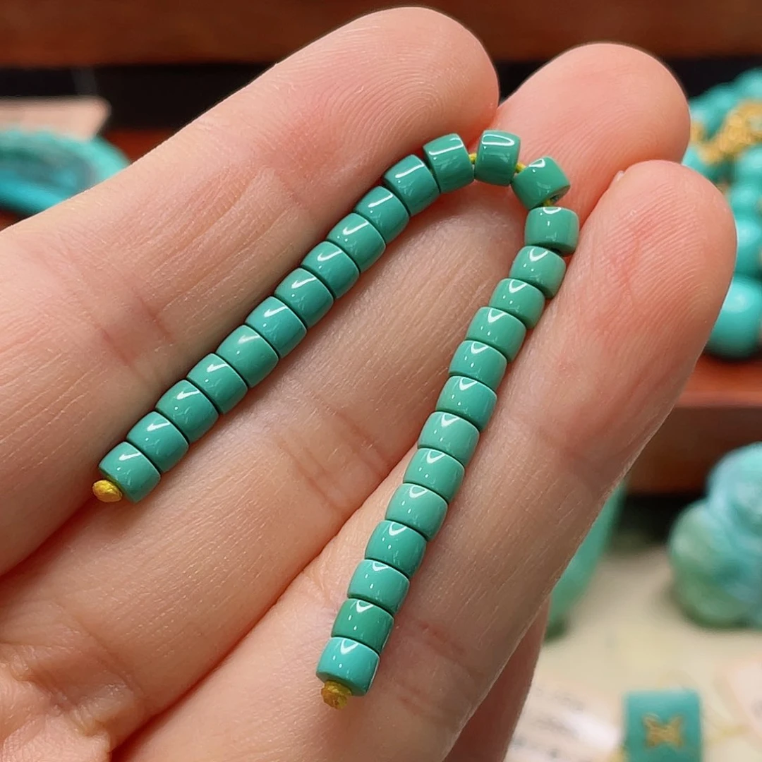 绿松石未镶嵌珠宝半成品