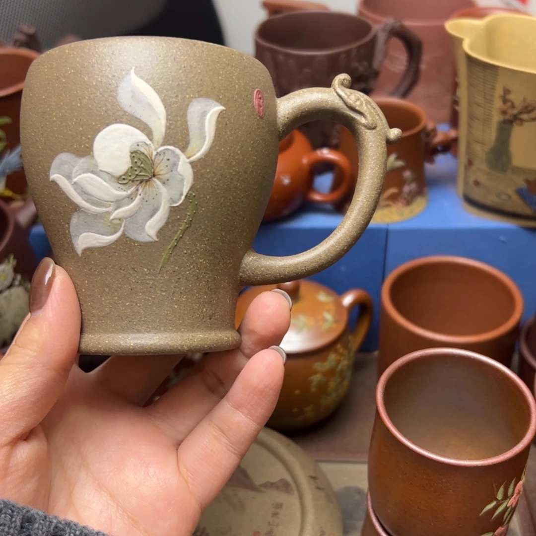 紫砂茶杯紫砂主人杯