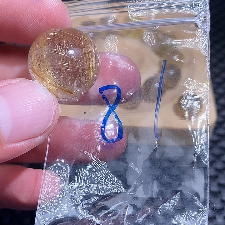 u***8未镶嵌手链发晶天然水晶手串