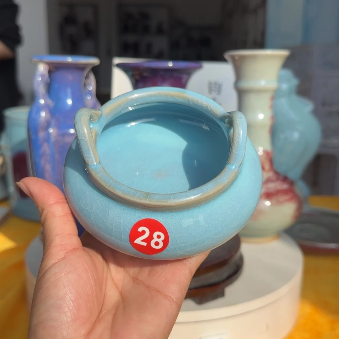 陶摆件郑家钧瓷摆件