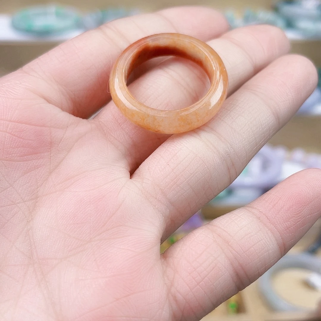 翡翠未镶嵌手链戒指