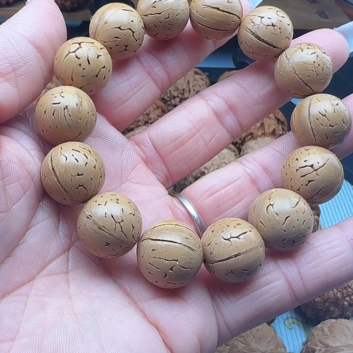 文玩核桃把件无名串