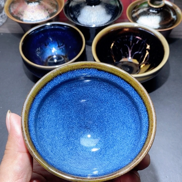 茶盏建盏主人杯品茗杯茶壶茶具