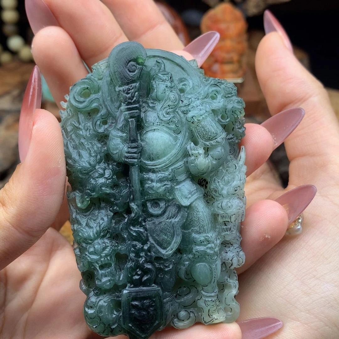 男***强未镶嵌定制翡翠翡翠