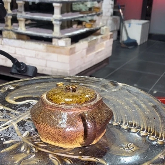 茶壶紫砂柴烧紫砂