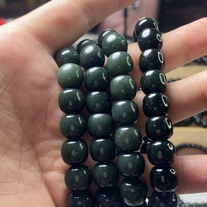 和田玉（青玉）未镶嵌颈饰