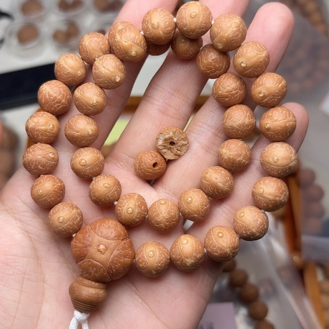 手串凤眼菩提精品实心红皮正圆大眼手持1.1福利